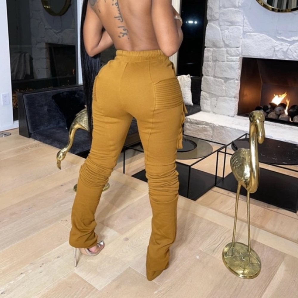 Shane Justin cargo pants ( caramel )